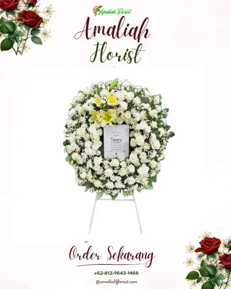 Krans Bunga Duka Nipah Panjang